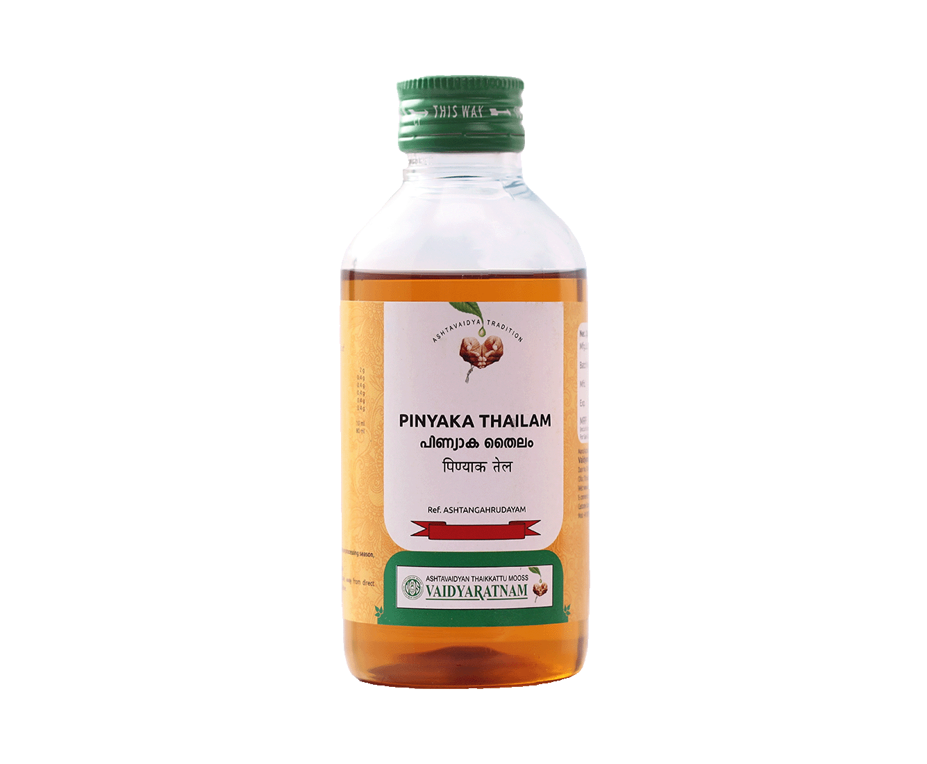 Vaidyaratnam Pinyaka Thailam Oil