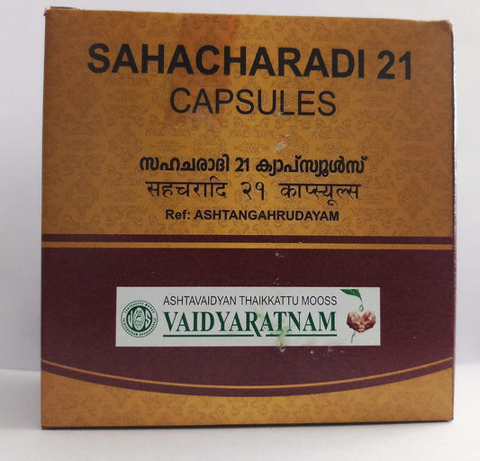 Vaidyaratnam Sahacharadi 21 Capsule