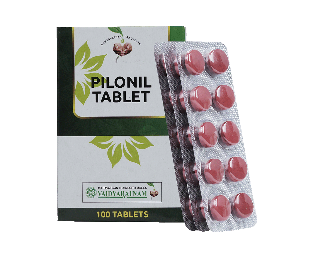 Vaidyaratnam Pilonil Tablet