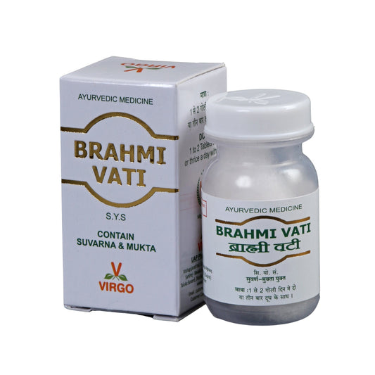 Virgo Brahmi Vati Tablet Contain Suvarna & Mukta