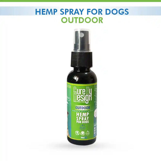 Cure By Design Outdoor Hemp Spray For Dogs