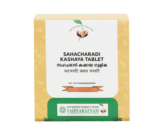 Vaidyaratnam Sahacharadi Kashaya Tablet