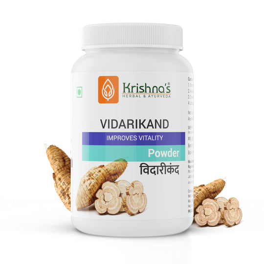 Krishna Herbal Vidari Kand Powder Bottle 200 GM