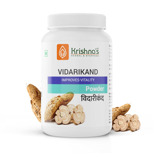 Krishna Herbal Vidari Kand Powder Bottle 200 GM