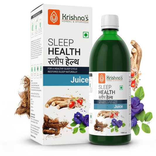Krishna Herbal Sleep Health Care Juice Bottle of 1000 ML