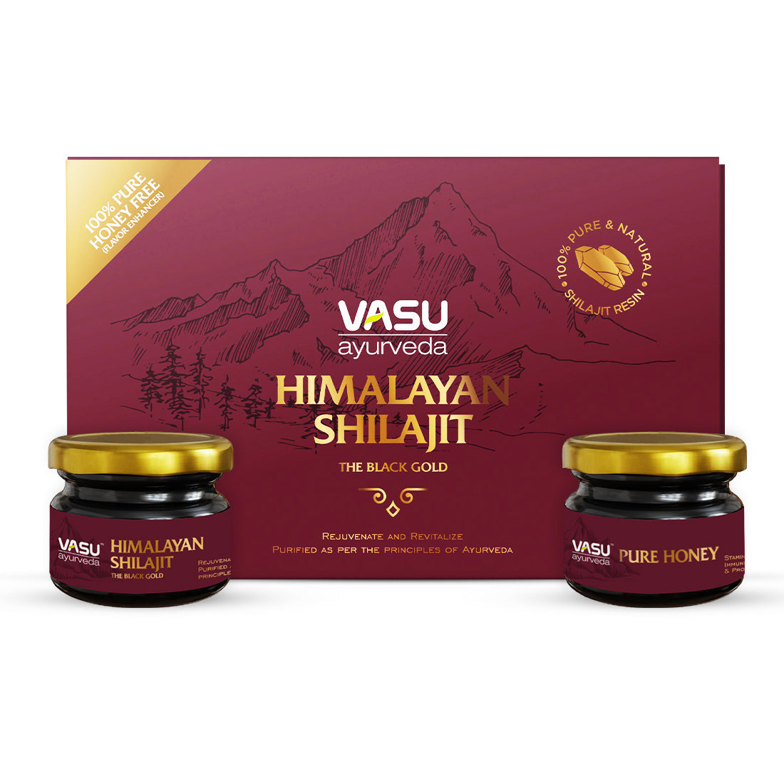 Vasu Ayurveda Pure Himalayan Shilajit