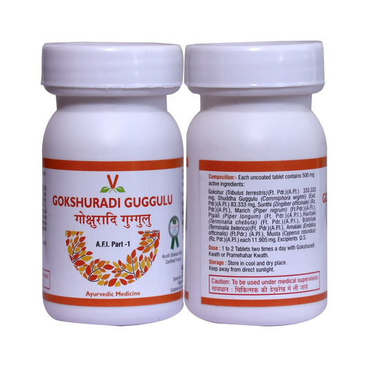 Virgo Gokshuradi Guggulu Active 500Mg Tablet