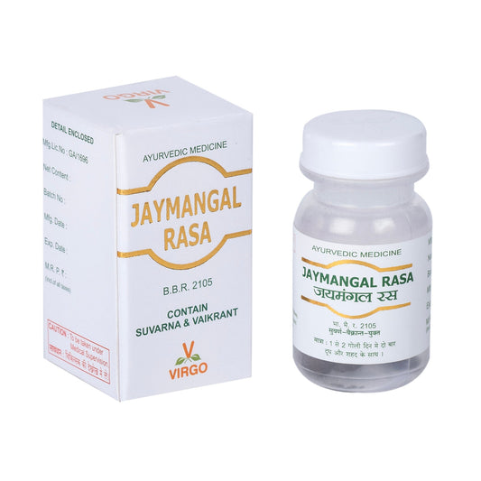 Virgo Jaymangal Rasa Tablet Contain Suvarna & Vaikrant