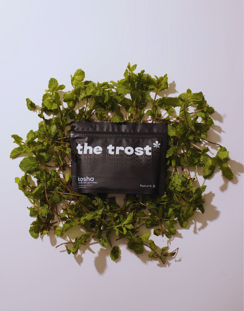 The Trost Kosha Mint Flavor Cannabis Gummies Mriduvati