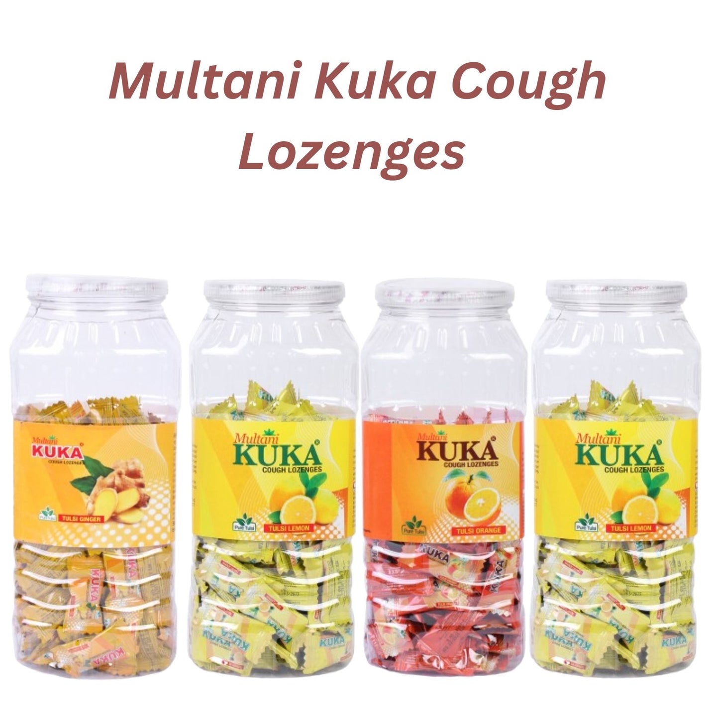 Multani Kuka Lozenges Mint Lemon Orange Ginger
