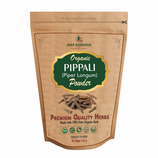 Deep Ayurveda Organic Pippali Piper Longum Powder