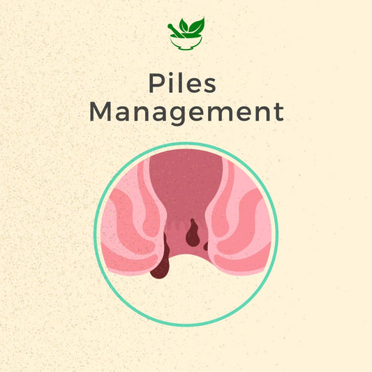 Deep Ayurveda Piles Ayurvedic Management 30 Days Pack