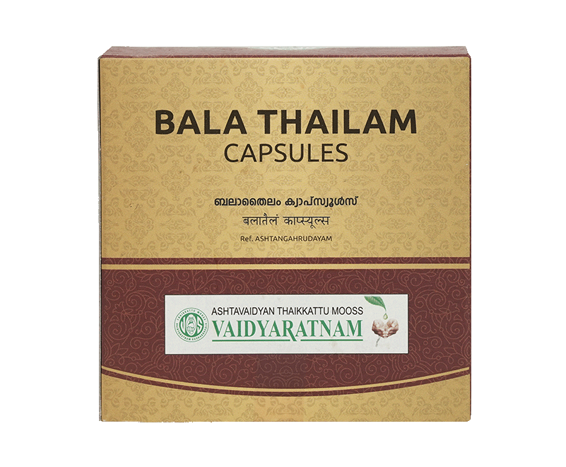 Vaidyaratnam Bala Thailam Capsule