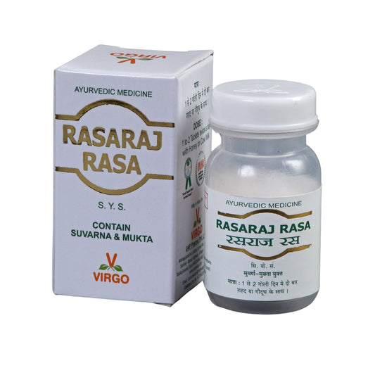 Virgo Rasraj Rasa Tablet Contain Suvarna & Mukta