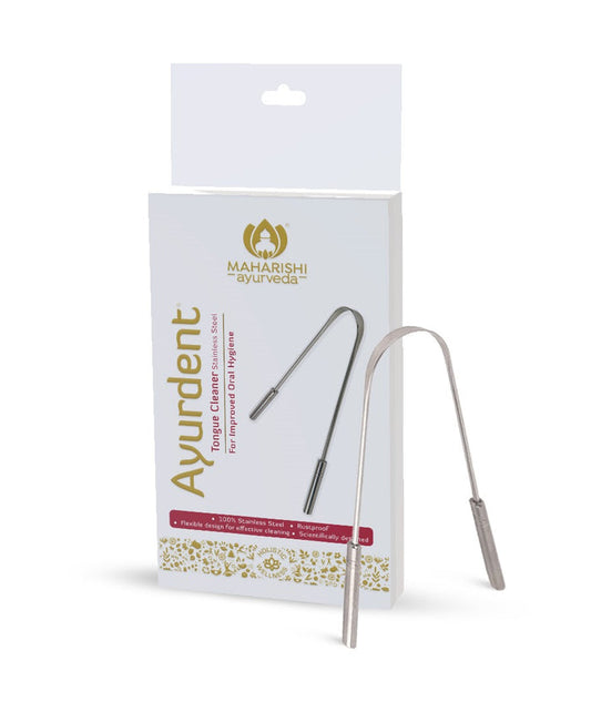 Maharishi Ayurdent Stainless Steel Tongue Cleaner