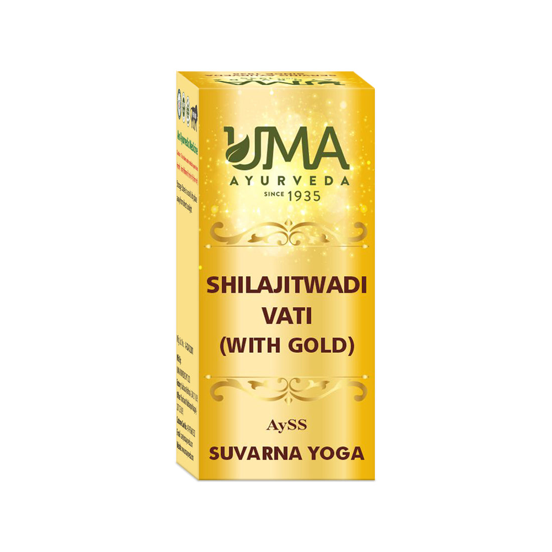 Uma Ayurveda Shilajitwadi Vati With Gold