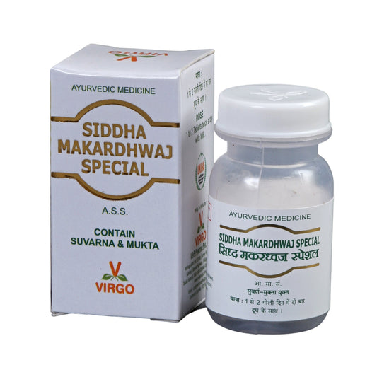 Virgo Siddha Makardhwaj Special Contain Suvarna & Mukta