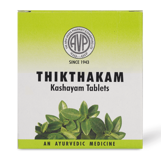 Avp Thikthakam Kashayam Tablet Box