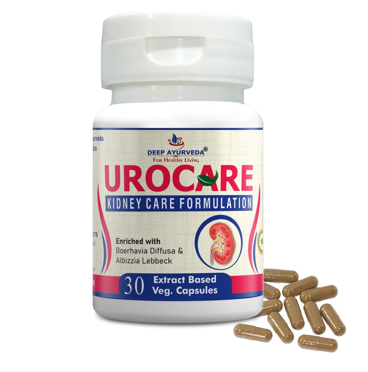 Deep Ayurveda Urocare For Kidney Care Capsules