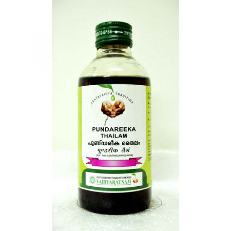 Vaidyaratnam Pundareeka Thailam Oil