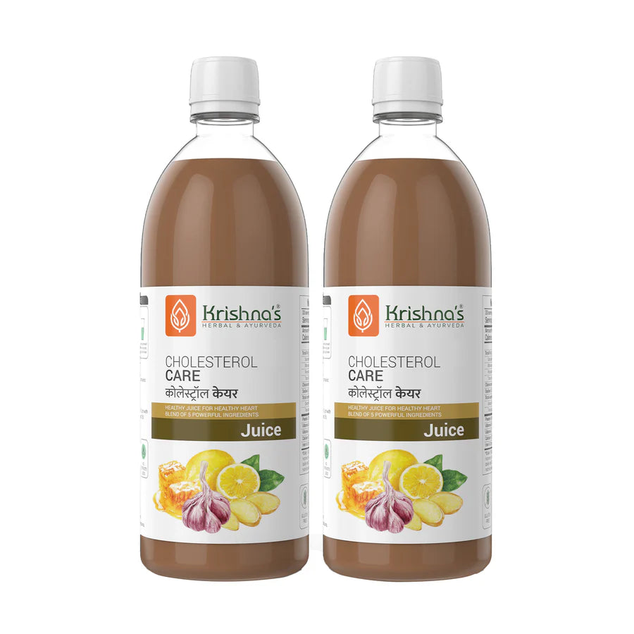 Krishna Ayurveda Cholesterol Juice Bottle of 1000 ML