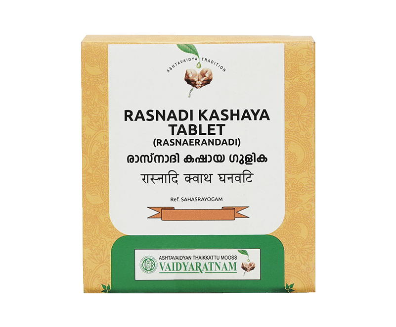 Vaidyaratnam Rasnadi Kashaya Tablet