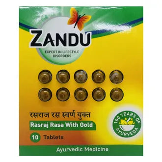 Zandu Rasraj Rasa With Gold Tablets