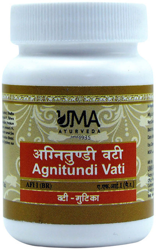 Uma Ayurveda Agnitundi Vati Tablets