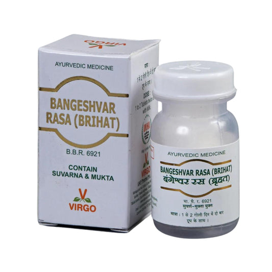 Virgo Bangeshvar Rasa (Brihat) Tablet Contain Suvarna & Mukta