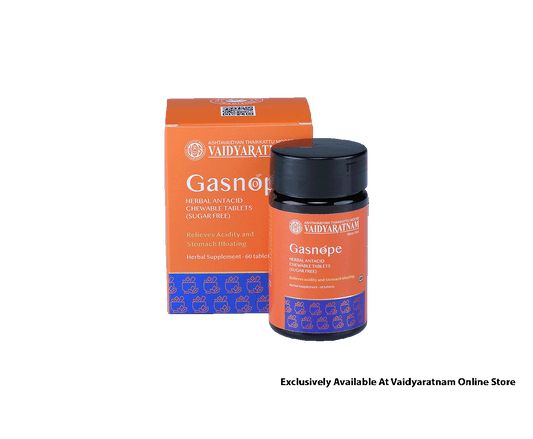 Vaidyaratnam Gasnope Chewable Tablet