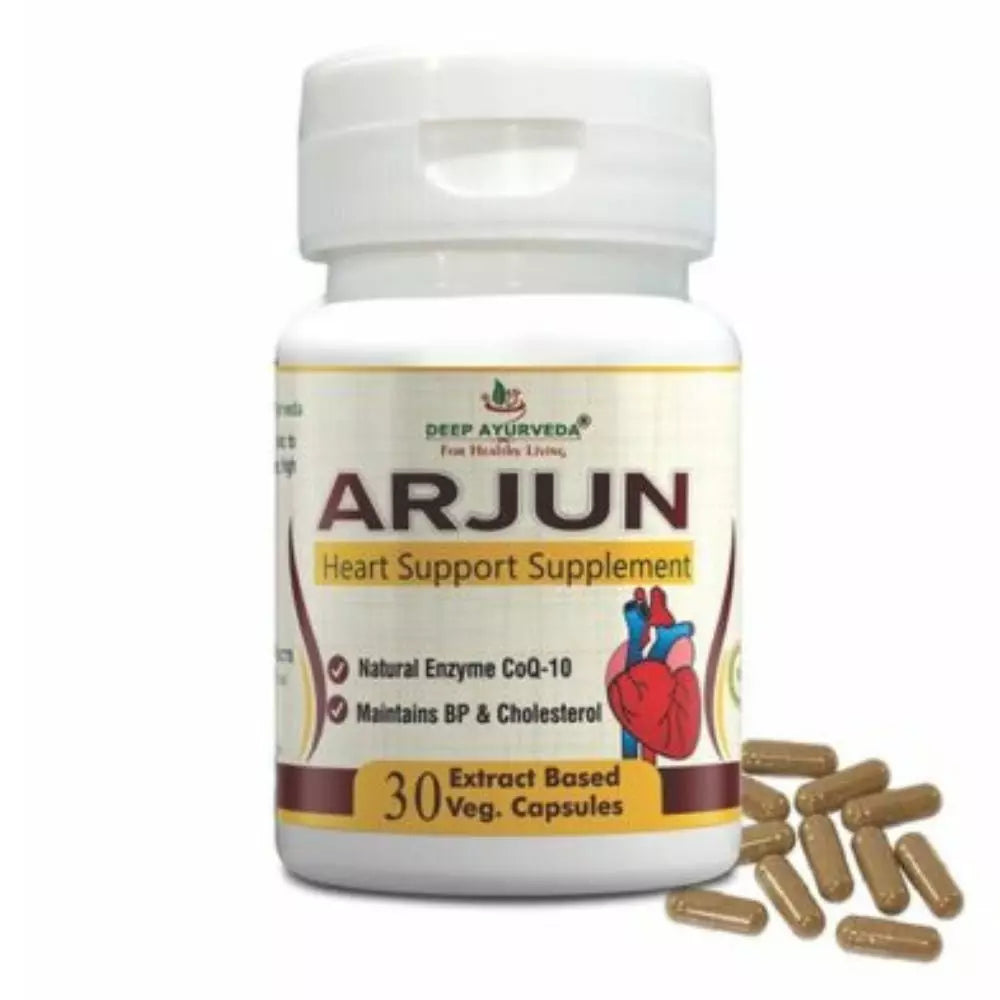 Deep Ayurveda Arjun For Heart Capsules