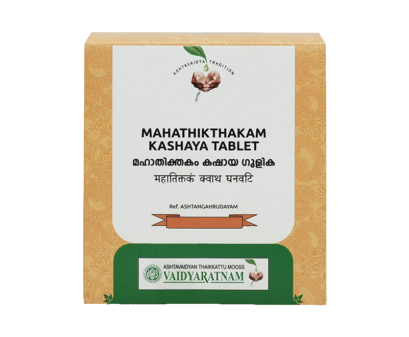 Vaidyaratnam Mahathikthakam Kashaya Tablet