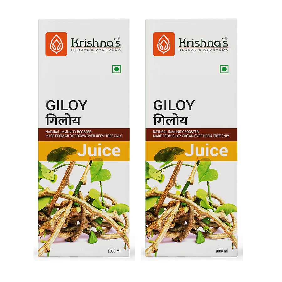 Krishna Herbal Giloy Juice Bottle of 1000 ML