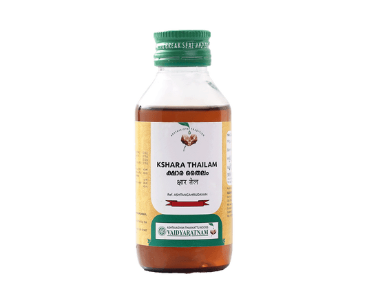Vaidyaratnam Kshara Thailam Oil