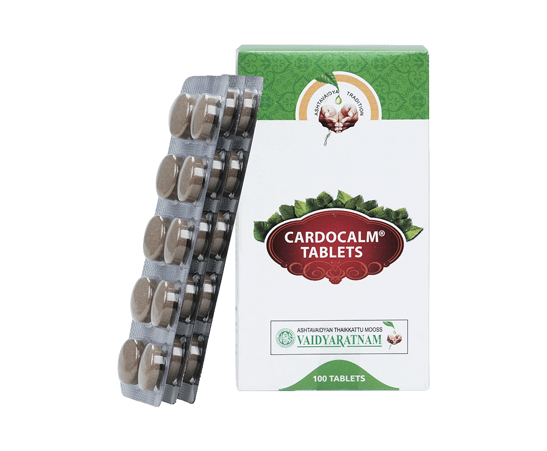 Vaidyaratnam Cardocalm Tablets
