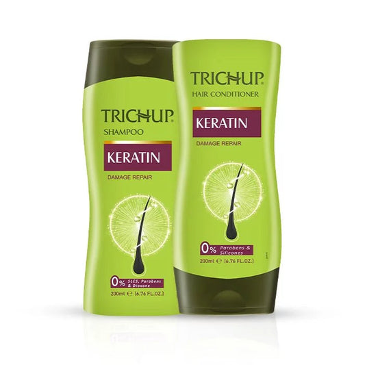 Vasu Trichup Keratin Shampoo and Hair Conditioner