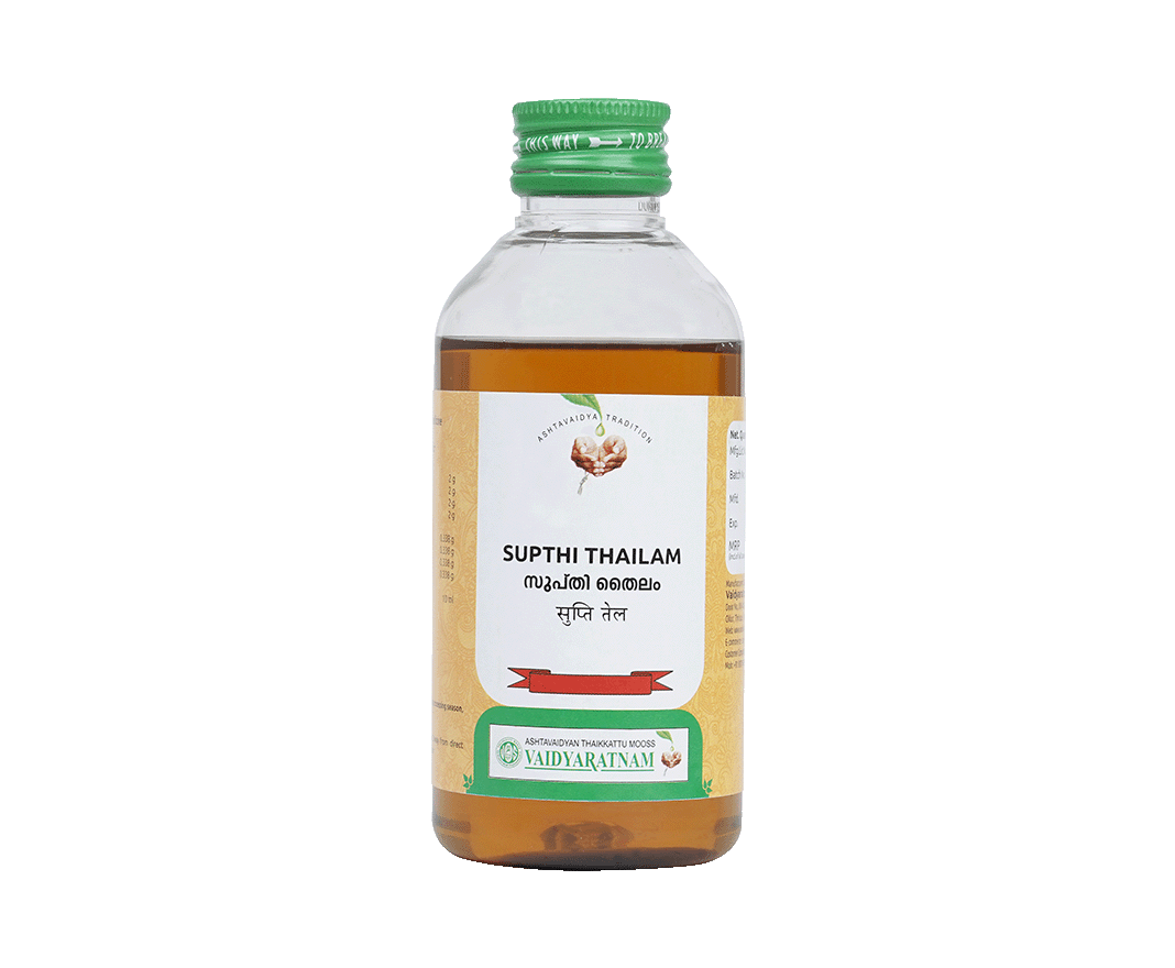 Vaidyaratnam Supthi Thailam Oil