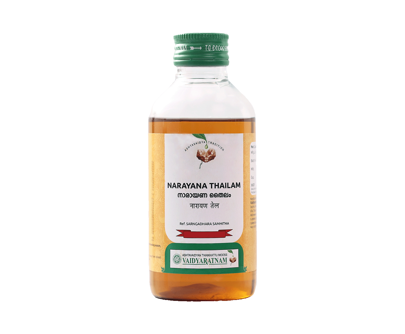 Vaidyaratnam Narayana Thailam Oil