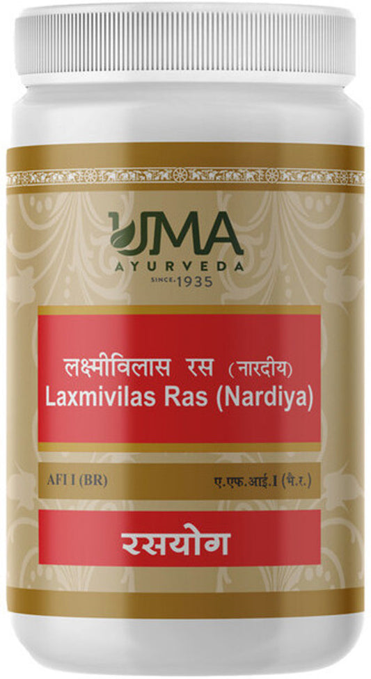 Uma Ayurveda Laxmivilas Ras Nardiya Tablet