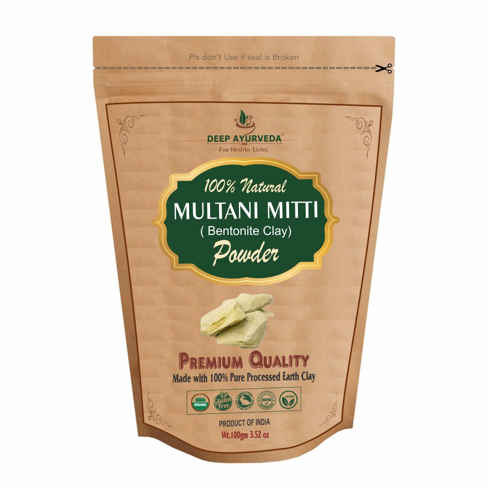 Deep Ayurveda Organic Multani Mitti Powder
