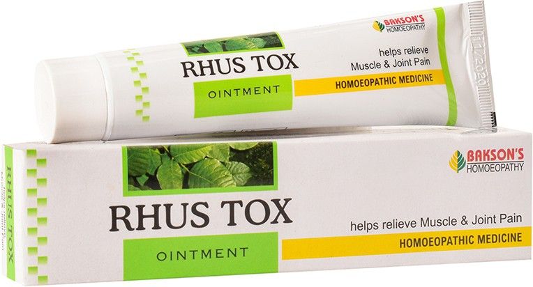 Dr Baksons Rhus Tox Ointment Cream