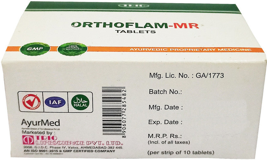 Trio Orthoflam Mr Tablets