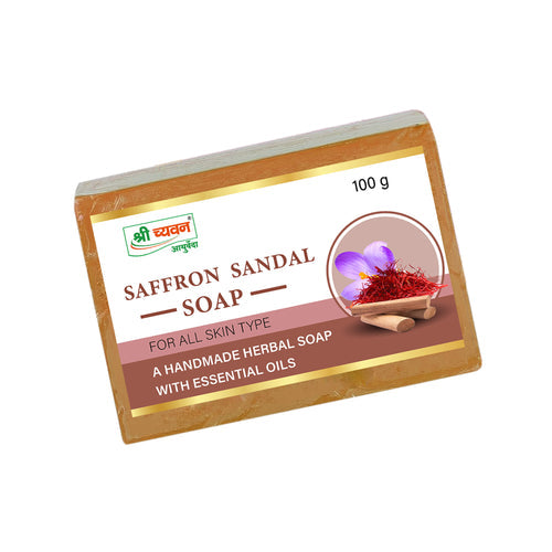 Shri Chyawan Herbal Saffron Sandal Soap For All Type Skin