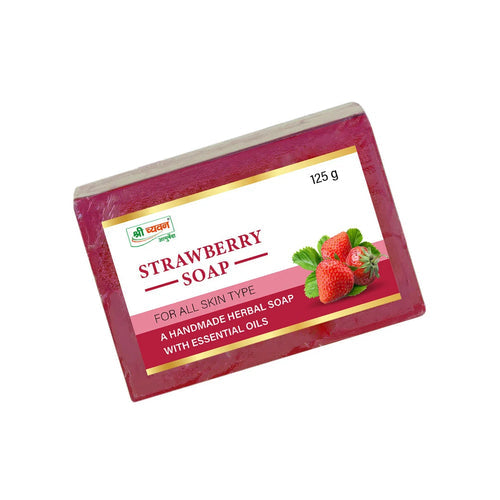 Shri Chyawan Herbal Strawberry Soap For All Type Skin