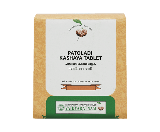 Vaidyaratnam Patoladi Kashaya Tablet