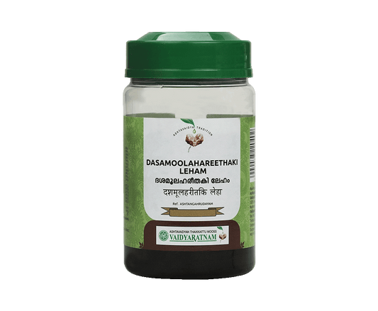 Vaidyaratnam Dasamoolahareethaki Leham Oil