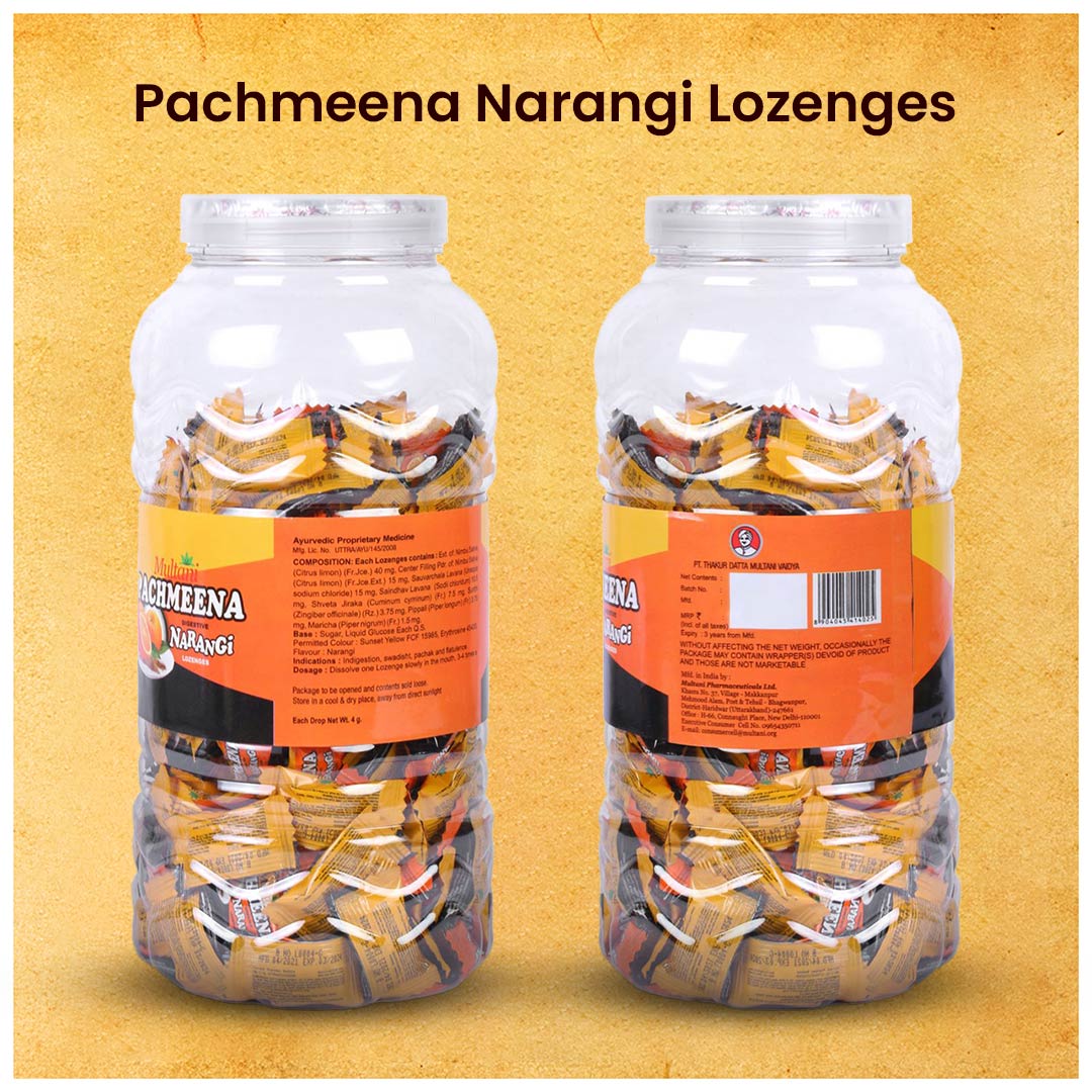 Multani Pachmeena Digestive Care Drops Narangi