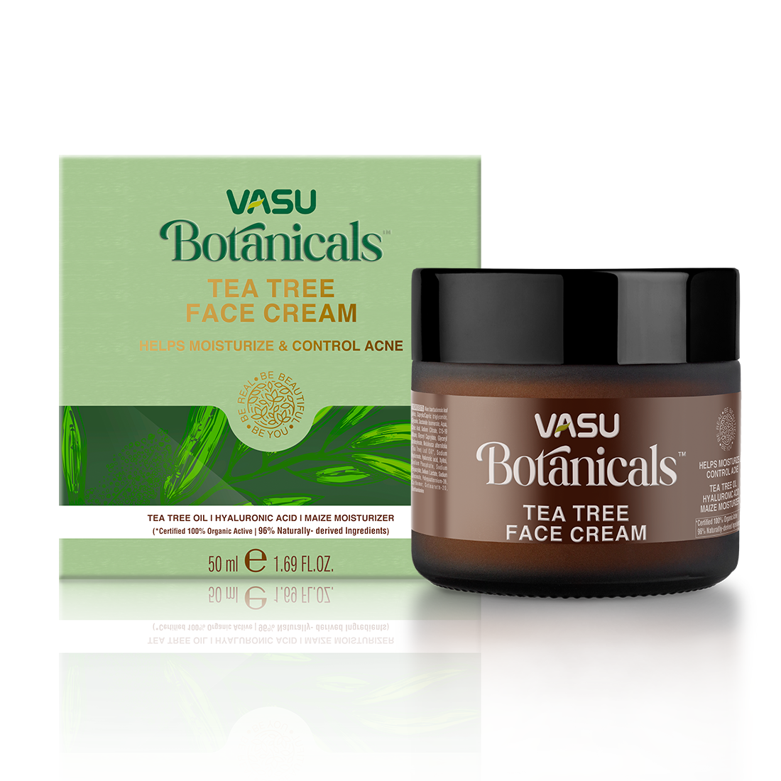 Vasu Botanicals Tea Tree Face Cream For Acne and Pimple