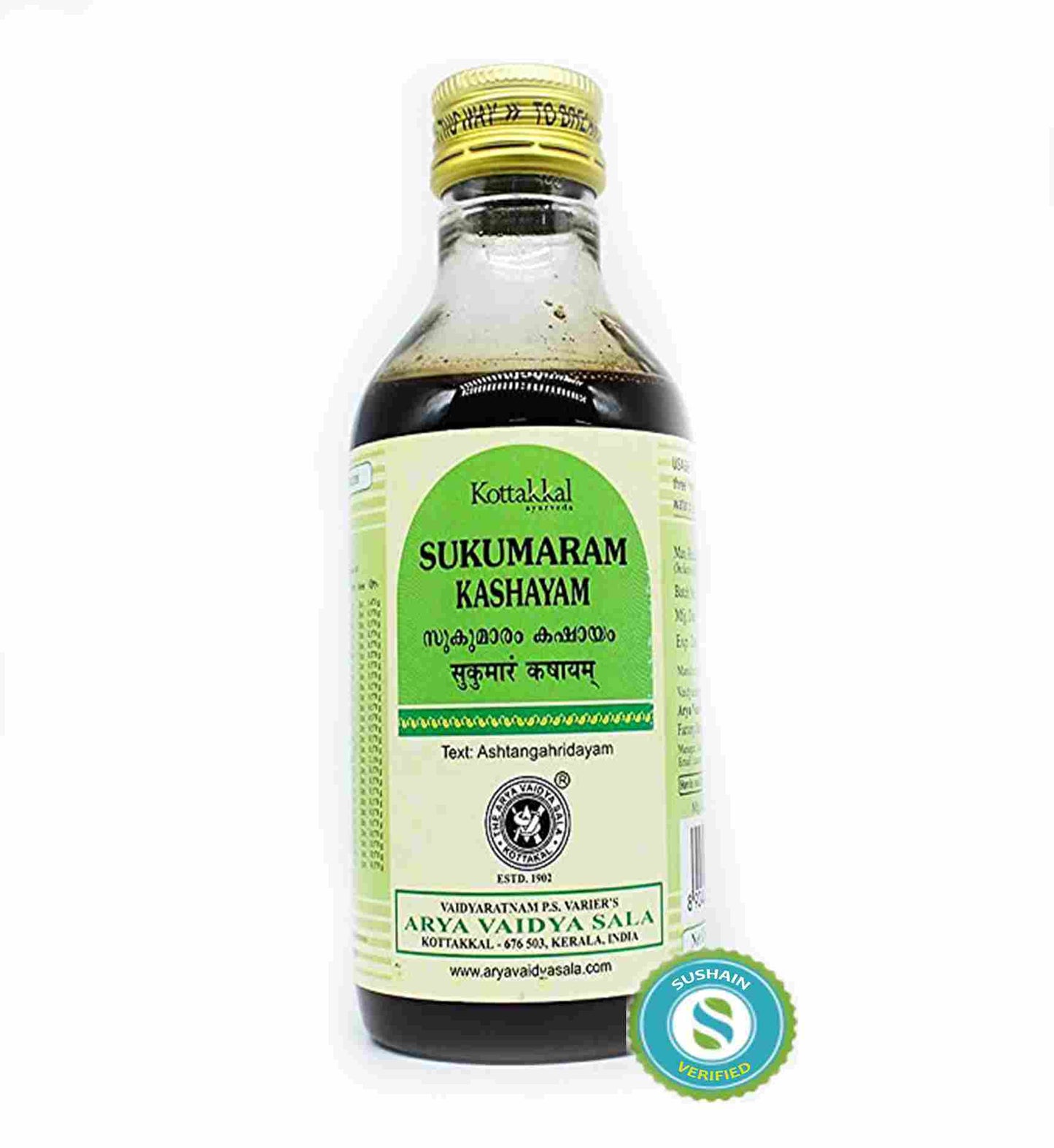 Kottakkal Sukumaram Kashayam Syrup