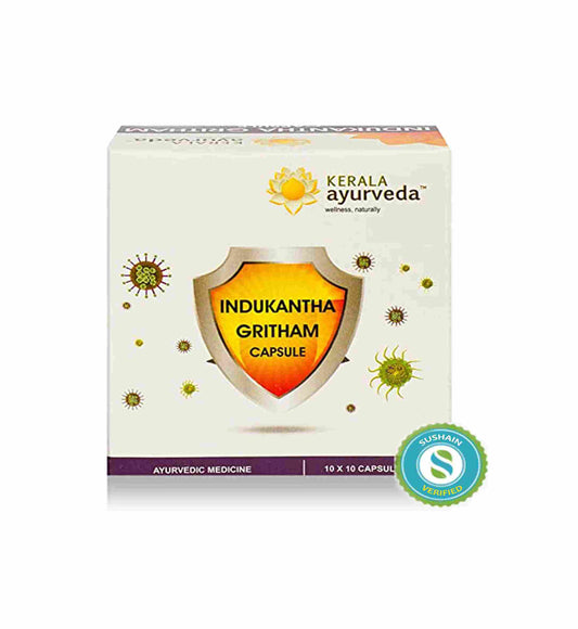 Kerala Ayurveda Indukantha Gritham Capsule